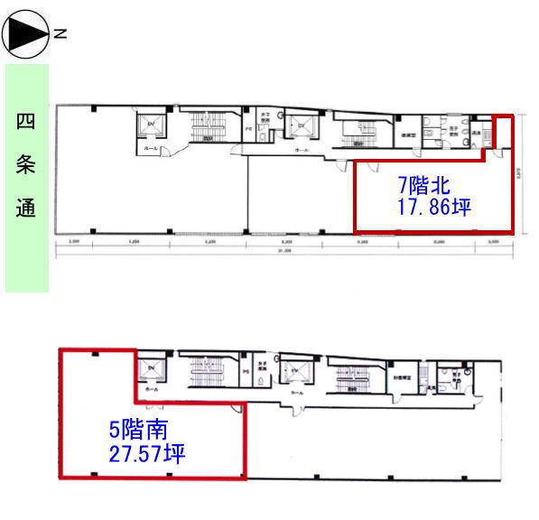 ケイアイ興産京都ビル/貸事務所/四条 烏丸/テナント 京都/賃貸 物件